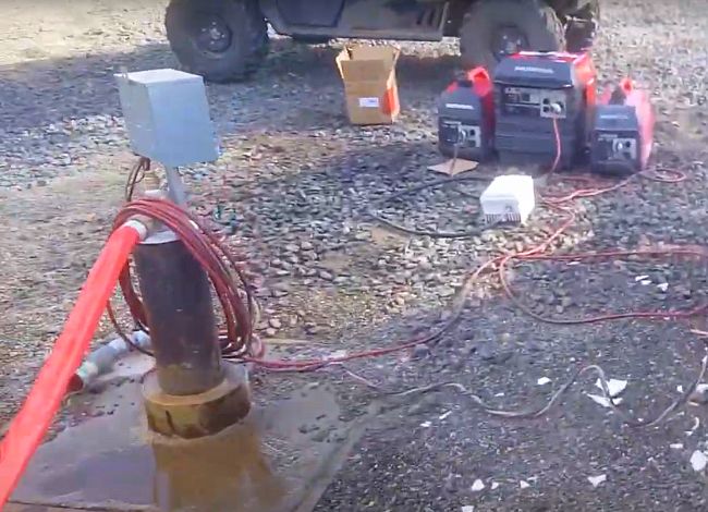 Can a generator operate a well pump
