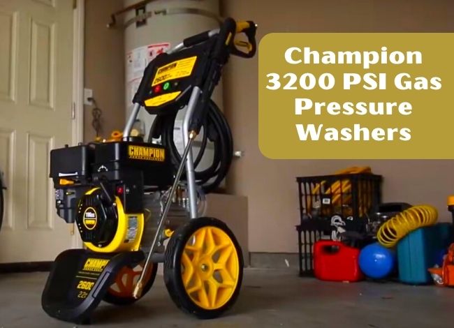 Champion 3200 PSI Gas Pressure Washers