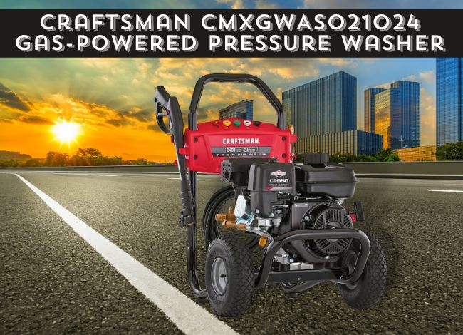 Craftsman CMXGWAS021024 gas-powered pressure washer