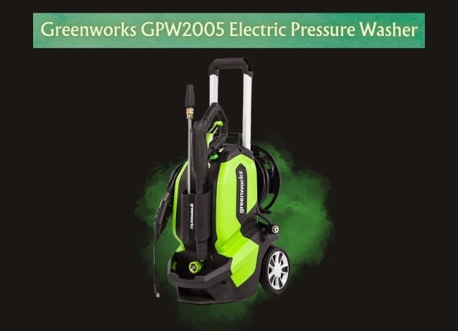 Greenworks GPW2005 Electric Pressure Washer