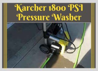 Karcher 1800 PSI Pressure Washer