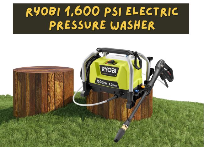 Ryobi 1,600 PSI Electric Pressure Washer