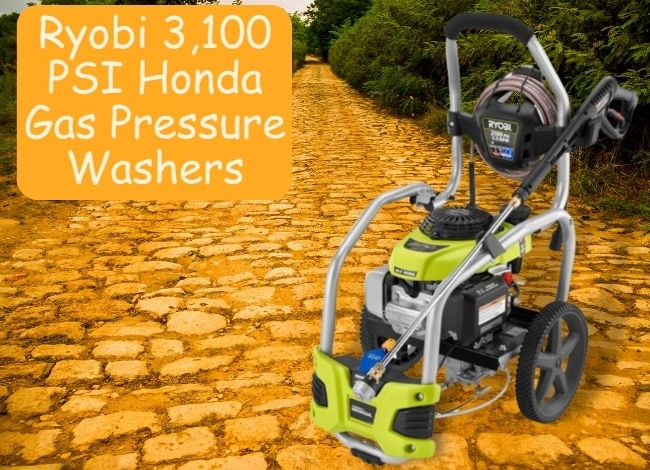 Ryobi 3,100 PSI Honda Gas Pressure Washers