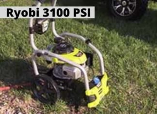 Ryobi 3100 PSI Pressure Washer