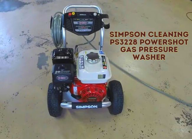 Simpson Cleaning PS3228 PowerShot Gas Pressure Washer