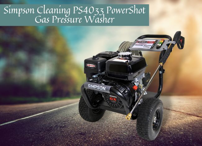 Simpson Cleaning PS4033 PowerShot Gas Pressure Washer