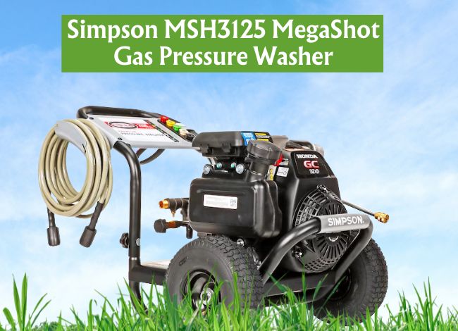 Simpson MSH3125 Pressure Washer