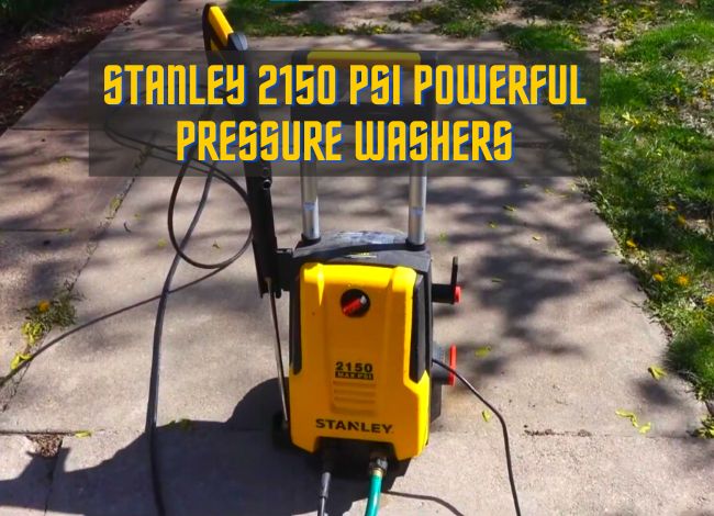 Stanley 2150 PSI Powerful Pressure Washers